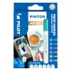 Marker Pilot Pintor assorteret fine Metal Mix 6stk/pak