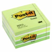 Post-it Notes 76x76 kubusblok pastelgr&oslash;n