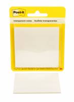 Post-it Notes transparent 73x73 36sh retail