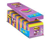 Post-it SS-Notes V-pack ass. farver (24)