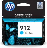 HP No912 / 3YL77AE Cyan blækpatron 315 sider