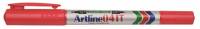 Marker Artline 041T 2-i-1 r&oslash;d