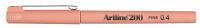 Fineliner Artline 200 Fine 0.4 pink