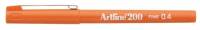 Fineliner Artline 200 Fine 0.4 orange
