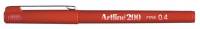 Fineliner Artline 200 Fine 0.4 r&oslash;d