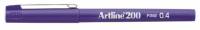 Fineliner Artline 200 Fine 0.4 bl&aring;