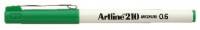 Fineliner Artline 210 M 0.6 gr&oslash;n
