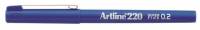 Fineliner Artline 220 SF 0.2 bl&aring;