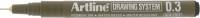 Drawing System Artline 0.3 sort