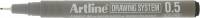 Drawing System Artline 0.5 sort