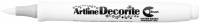 Artline Decorite Brush hvid