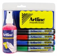 Artline Whiteboard rense/skrive s&aelig;t