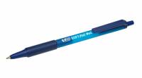BIC Kuglepen Soft Feel Clic Grip bl&aring;