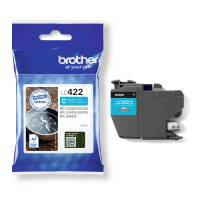 Brother LC 422C Cyan 550 sider Bl&aelig;k