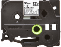 BROTHER TZeM65 tape black on blank