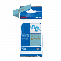 BROTHER P-Touch 24mm light blue/gold