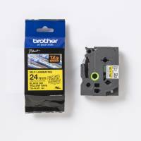 BROTHER TZeSL651 tape Black on Yellow 2