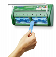 Plasterdispenser inkl. bl&aring; sporbare plastre