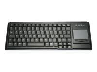 ACTIVE KEY Industry 4.0 Ultraflat Touchpad Keyb. Black UK