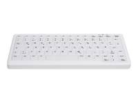 Active Key ClassicClean Medical Keyboard IP68 Mini WL White