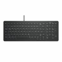 ACTIVE KEY Hygiene Compact Keyboard w/NumPad Black Nordic