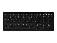 ACTIVE KEY Hygiene Compact Keyboard NumPad Black Nordic