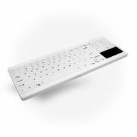 Active Key QuickClean Med KB IP65 Touchpad Comp WL White