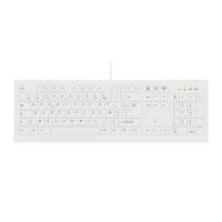 ACTIVE KEY Hygiene Desktop Keyboard Sealed USB White US