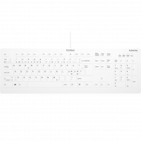 Active Key QuickClean Med Keyboard IP68 Full-Size W White