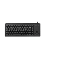 Cherry G84-4400 Trackball Keyboard, Black (EU/Intl)