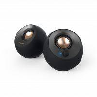 Pebble V2 USB Speakers, Black