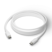 Re-charge - Cable - USB-C to USB-C - TPE, White (2.5m)