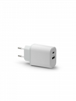 Re-charge - EU Wall Charger USB-C 30W+USB-A 18W-W