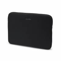 DICOTA PERFECT Hylster til notebook 17.3 Neopren 100 \% genbrugt stof Sort