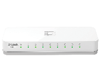 D-LINK 8-Port Fast Ethernet Unmanaged Desktop Switch