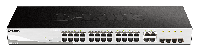D-LINK 24 10/100/1000 Base-T port with 4 x 1000Base-T /SFP p