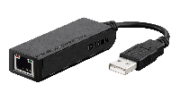 D-Link Netv&aelig;rksadapter USB 2.0 100Mbps Kabling