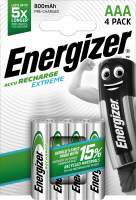 Energizer Rech Extreme AAA 800 mAh (4-pack)