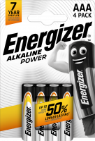 Energizer Alkaline Power AAA type Standardbatterier 4