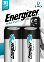 Energizer Max Plus D/E95 (2-pack)