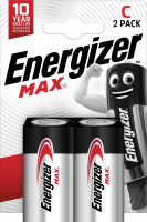 Energizer MAX C/E93 (2 pack)