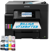 Epson EcoTank ET-5855 Bl&aelig;kprinter