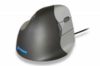 Evoluent VerticalMouse 4 Optisk Kablet Gr&aring; S&oslash;lv
