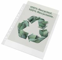 Lomme recycled 100my PP pr&aelig;g A4 maxi (100)