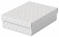 Opbevaringsboks Esselte Home M Low hvid (3)