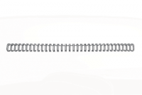 Spiralringe metal 3:1 No7 11mm A4 sort (100)