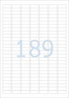 HERMA Etiketter 25.4 x 10 mm 4725etikette(r)