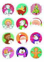 Herma stickers Magic julesymboler (1)