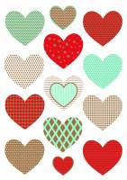 Herma stickers Magic Valentine's Day hjerter (1)