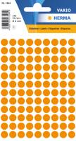 Herma etiket manuel &oslash;8 neon orange (540)